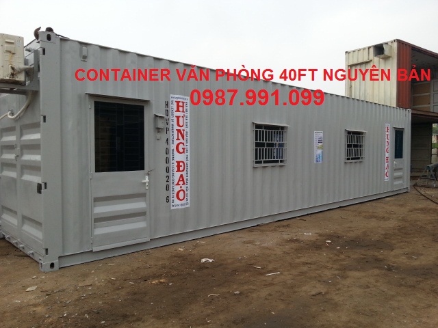 container văn phòng nguyên bản